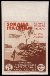SOMALIA 1934
Varietà posta aerea II Mostra ... 