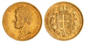 CARLO ALBERTO (1831-1849) - 100 lire 1835 ... 