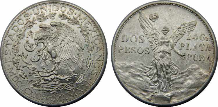 MEXICO 1921 Mo United Mexican ... 
