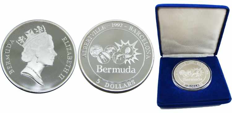 BERMUDA 1992 Elizabeth II Olympics ... 