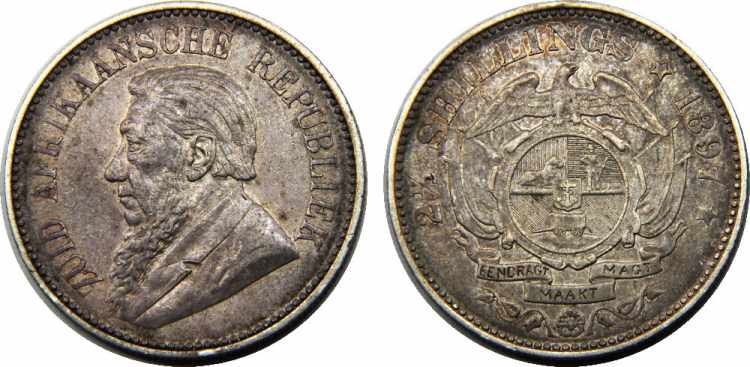 SOUTH AFRICAN 1897 Zuid ... 