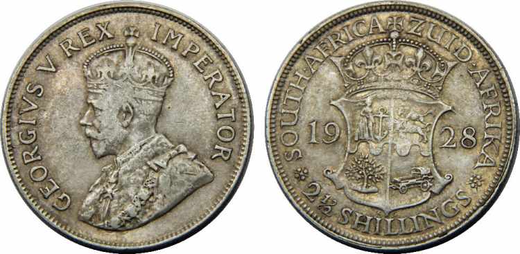 SOUTH AFRICAN 1928 George V ... 