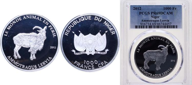 Niger Republic 2012 1000 Francs ... 