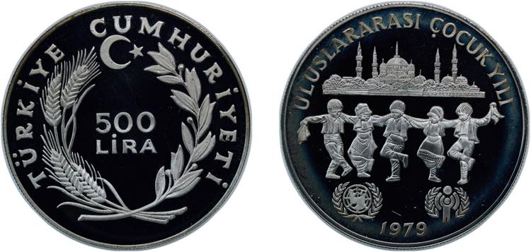 Turkey Republic 1979 500 Lira ... 