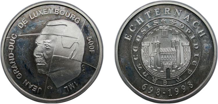 Luxembourg Principalty 1998 500 ... 