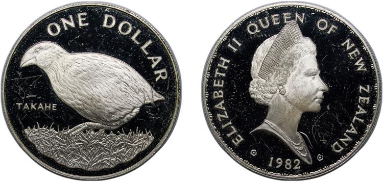 New Zealand State 1982 1 Dollar - ... 