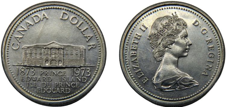 CANADA Elizabeth II 1973 1 DOLLAR ... 
