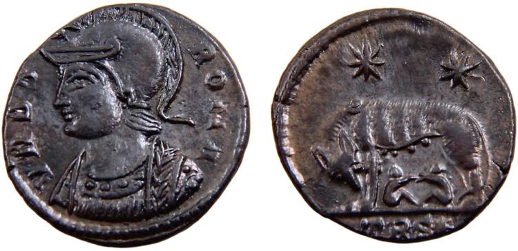 Roma Empire Constantinus I AE 3/4 ... 