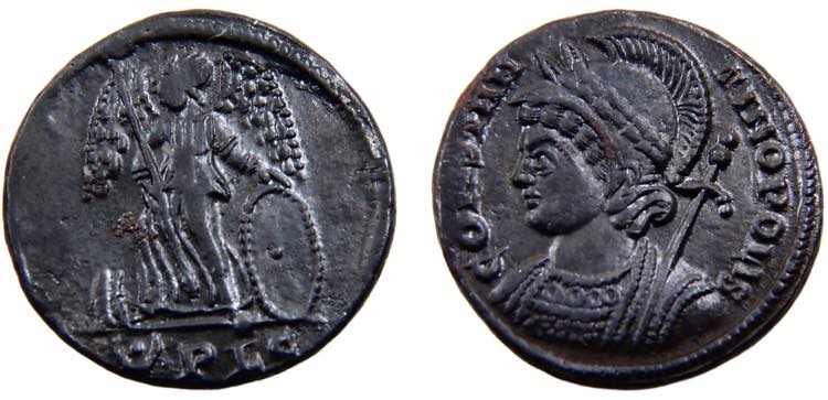 Roma Empire Constantinus I AE 3/4 ... 