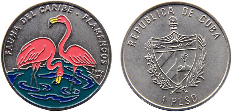 Cuba Second Republic 1 Peso 1994 ... 