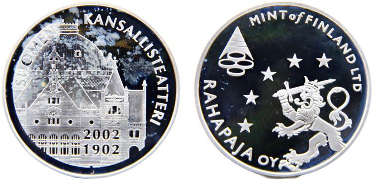Finland Republic Token 2002 Mint ... 