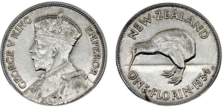 New Zealand State George V 1 ... 