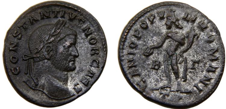 Roma Empire Constantius I AE ... 