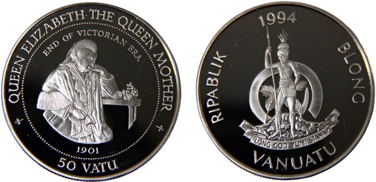 Vanuatu Republic 50 Vatu 1994 ... 