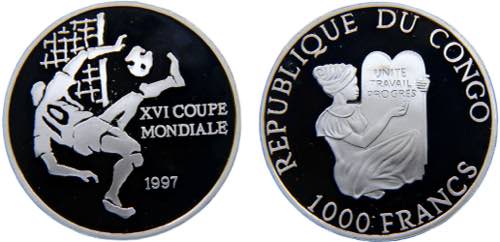 Congo Republic 1000 Francs CFA ... 