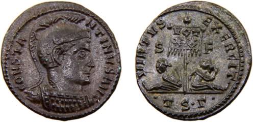 Roma Empire Constantine I BL ... 