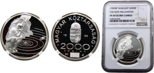 Hungary  Republic  2000 Forint  ... 