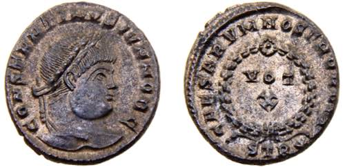 Roma Empire Constantine II AE3 AD ... 