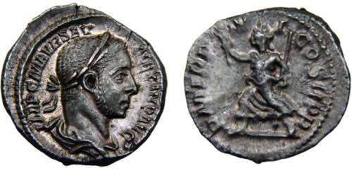 Roma Empire Severus Alexander AR ... 