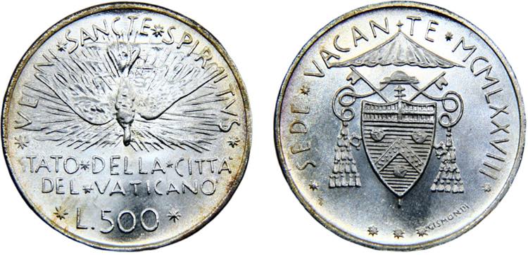 Vatican City City State 500 Lire ... 