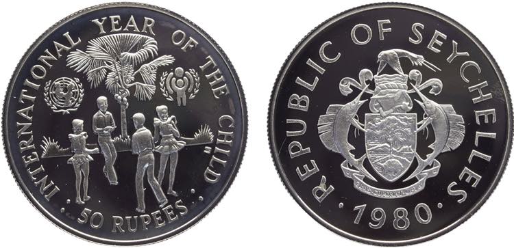 Seychelles Republic 50 Rupees 1980 ... 