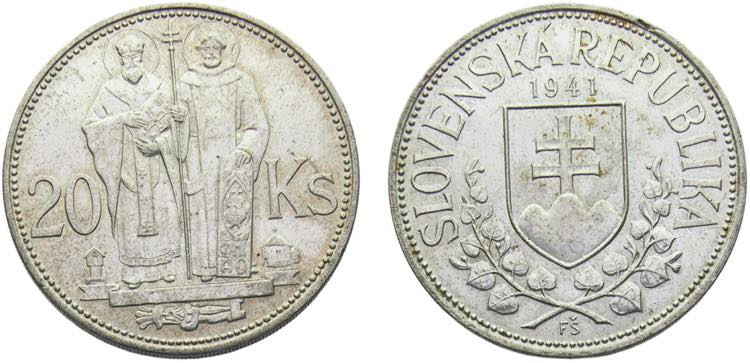 Slovakia Republic 20 Korun 1941 ... 