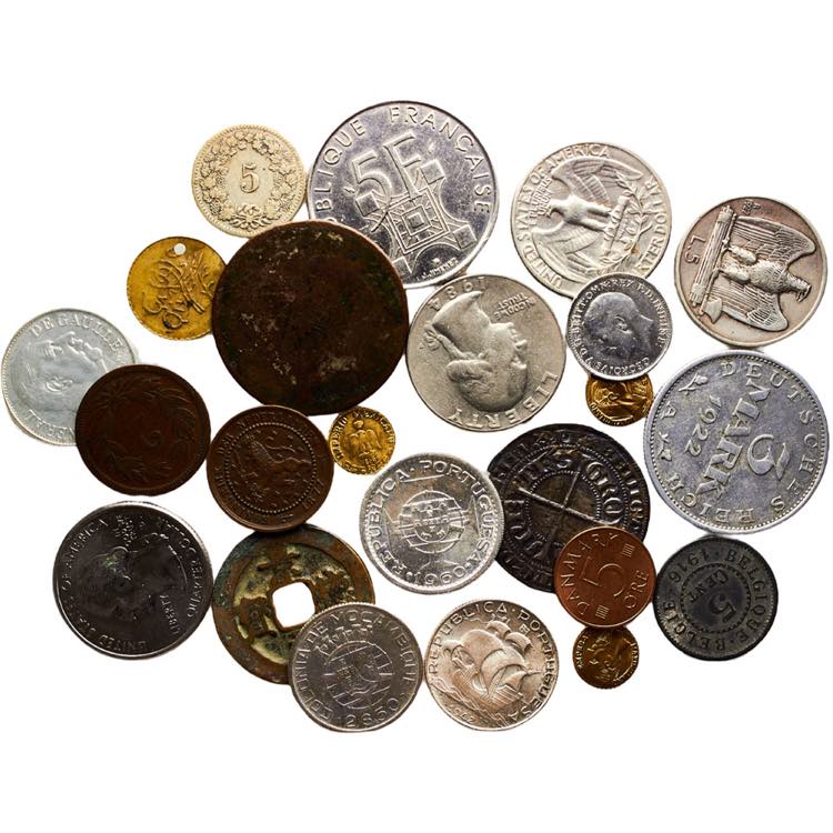 World Coins Lots, Sold as Seen, No ... 