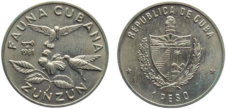 Cuba Second Republic 1 Peso 1981 ... 