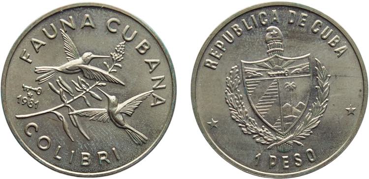 Cuba Second Republic 1 Peso 1981 ... 