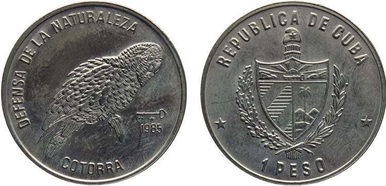 Cuba Second Republic 1 Peso 1985 ... 