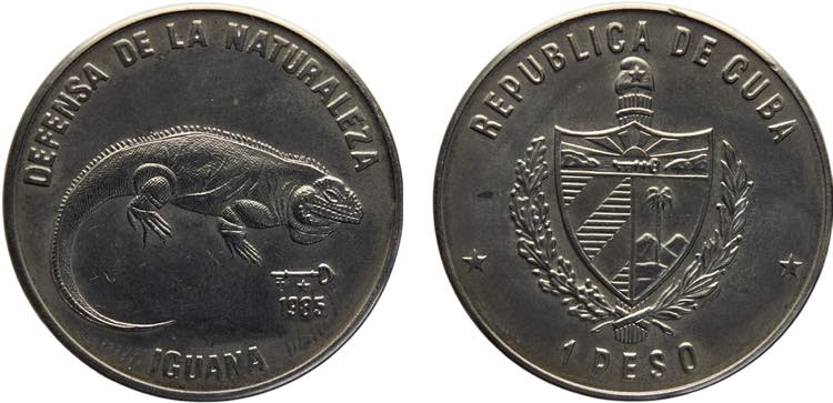 Cuba Second Republic 1 Peso 1985 ... 