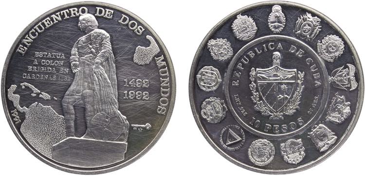 Cuba Second Republic 10 Pesos 1991 ... 