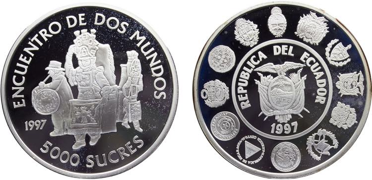 Ecuador Republic 5000 Sucres 1997 ... 