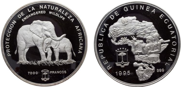 Equatorial Guinea Republic 7000 ... 