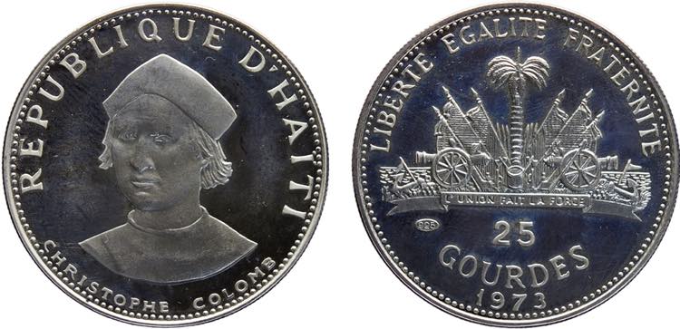 Haiti Second Republic 25 Gourdes ... 