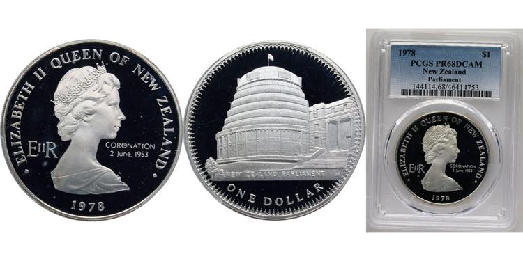 New Zealand States 1978 1 Dollar - ... 