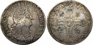 FRANCE 1704 A Louis XIV,Kingdom, Paris mint, ... 
