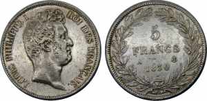 FRANCE 1830 A Louis Philippe I,Kingdom,with ... 