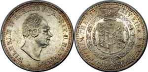 GERMAN STATES 1837 A William IV,Hannover ... 