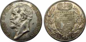 LIECHTENSTEIN 1915 Johann II,(Mintage 10000) ... 