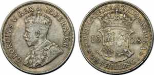SOUTH AFRICAN 1928 George V ,British, ... 