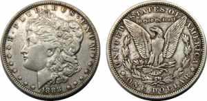UNITED STATES 1888 O Morgan Dollar,New ... 