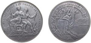 Switzerland Federal State 1883 5 Francs ... 