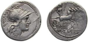 Rome Roman Republic (ancient) 120 BC AR ... 