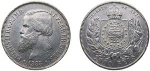 Brazil Empire 1888 2000 Réis - Pedro II ... 