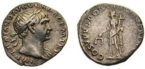 Rome Roman Empire AD 103 - 111 AR Denarius - ... 