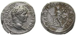 Rome Roman Empire AD 213 AR Denarius - ... 
