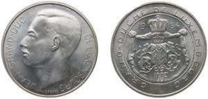 Luxembourg Principalty 1964 100 Francs - ... 