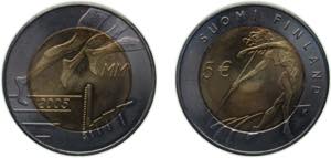 Finland Republic 2005 5 Euro (Helsinki ... 