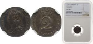 Great Britain United Kingdom 1737 2 Pence - ... 